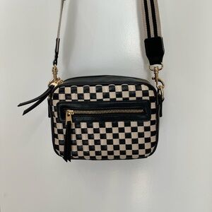 Checkered crossbody bag